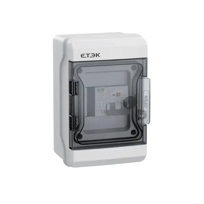 EKDB10 IP65 Tableau divisionnaire polycarbonate pour VE | Protection Type A
