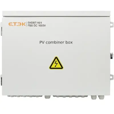Boîte de Chaîne Solaire 1000V | Combineur PV 2 Entrées avec Protection Disjoncteur