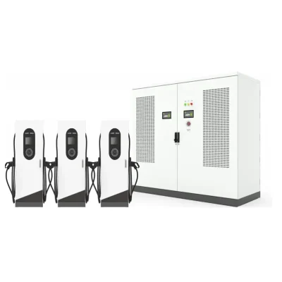 EKDC6 240-600 kW split-type DC fast EV charging system with 4-12 charge points (up to 250 kW each)