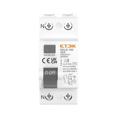 EKL6-100 Interrupteur Différentiel Type A