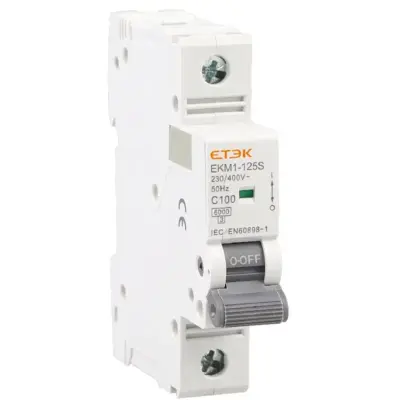 Disjoncteur miniature EKM1-125S 10 kA 125 A