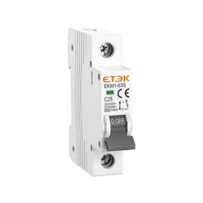 Disjoncteur miniature EKM1-63S (MCB) | Certificat CB CE