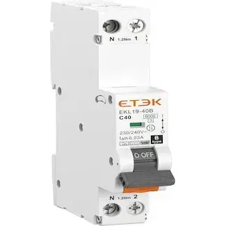 Protecteur RCBO compact innovant dédié aux bornes de recharge, largeur 18 mm — La combinaison parfaite entre sécurité et optimisation de l’espace