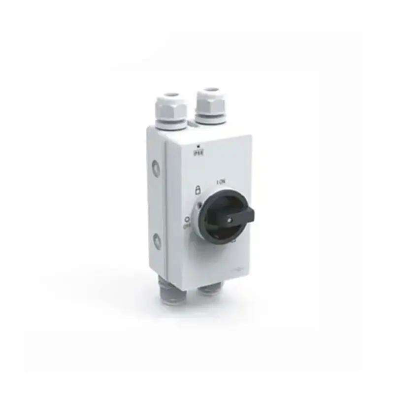 Interrupteur de sectionnement DC IP65 | 32A solaire avec boîtier hermétique