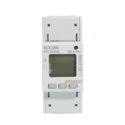 EKEM2D Compteur Intelligent d&rsquo;Énergie | Moniteur de Puissance Certifié MID