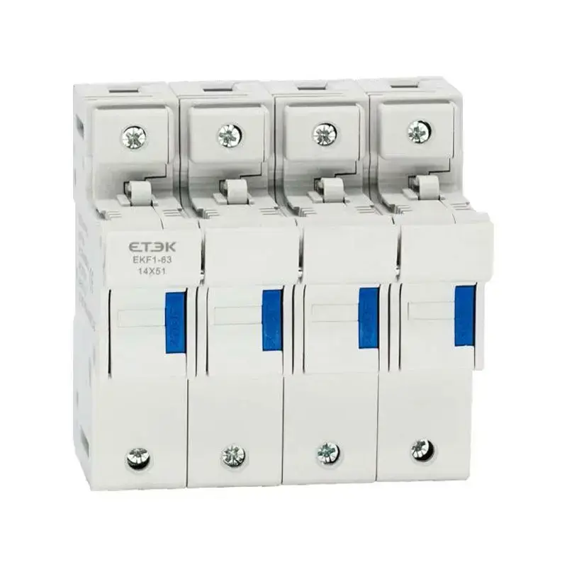 EKF1-63 Socle de fusible NH | Montage sur rail DIN | Options 1-3P