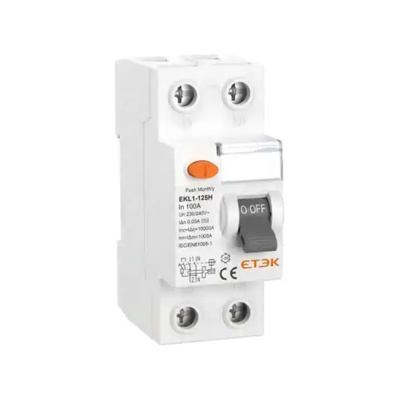 EKL1-125H DDR 10kA | Disjoncteur à courant de défaut à la terre