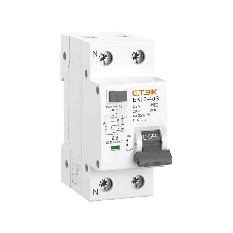 EKL5-63S RCBO | Pouvoir de coupure 4,5kA | Certifié IEC