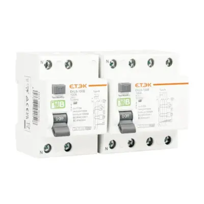 Interrupteur Différentiel Type B EKL6-100B