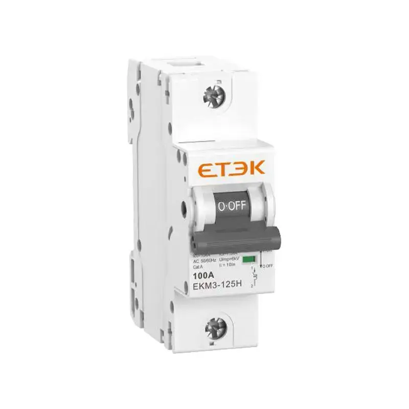 EKM3-125H MCB | Pouvoir de coupure élevé 10kA | Disjoncteur 125A