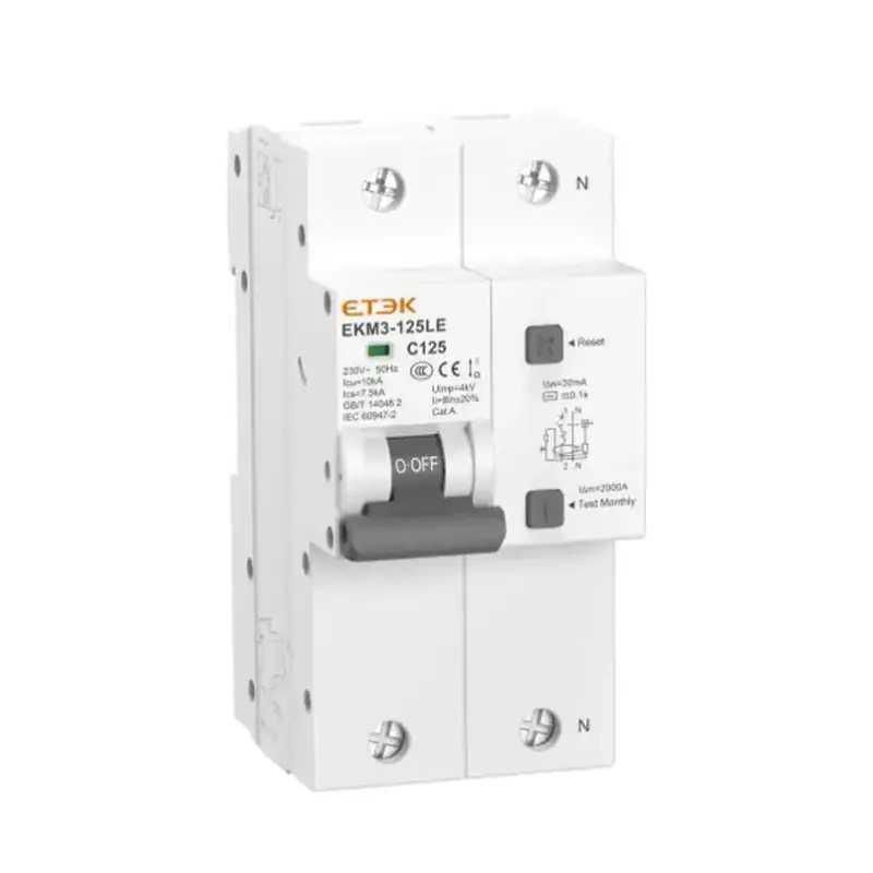 EKL37-40H Disjoncteur différentiel trois modules | Protection 3P+N 40A