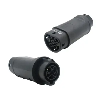 Adaptateur de Recharge VE T1 vers T2 | Convertisseur Type 1-2