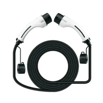 Câble Type 2 Triphasé 32A 22kW vers Type 2 avec Câble TPU 5M